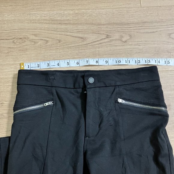 Athleta ponte moto 2.0 pants black size 2 - Picture 8 of 10